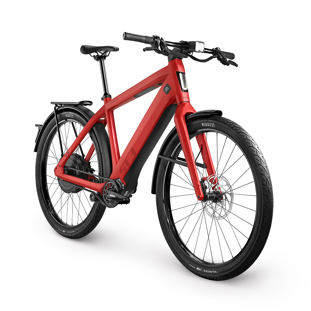 Stromer ST3 Pinion Launch Edition, fast e-bike with pinion and carbon belt drive